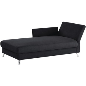 nehl Liege  Easy ¦ schwarz ¦ Maße (cm): B: 96 H: 80 T: 220.0