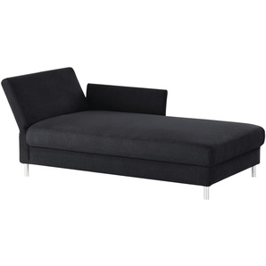 nehl Liege  Easy ¦ schwarz ¦ Maße (cm): B: 96 H: 80 T: 220