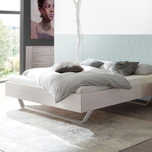 Liege Maldova, Buche weiß, 140x220 cm, Fußhöhe 25 cm