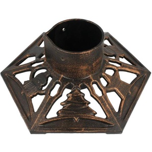 Lienbacher - Christbaumständer Weihnachtsbaumständer Gusseisen bronze Modell 960