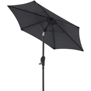 LIFE LIFT Sonnenschrim ø180, 6tlg. D. 840 anthrazit, flexible Neigungseinstellung