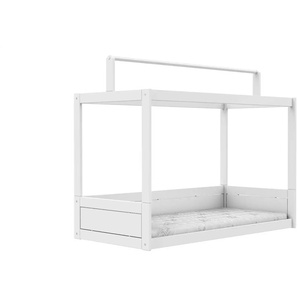 Lifetime Bett mit Top-Konstruktion  Montessori ¦ weiß ¦ Maße (cm): B: 207 H: 175 T: 102.0