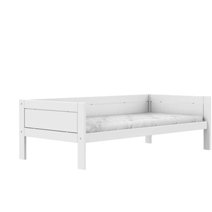 Lifetime Einzelbett  Basis ¦ weiß ¦ Maße (cm): B: 207 H: 64 T: 102.0