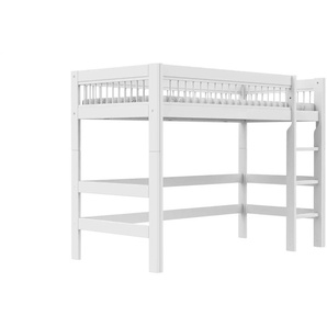 Lifetime Mittelhochbett mit Leiter  Breeze ¦ weiß ¦ Maße (cm): B: 207 H: 152 T: 102.0