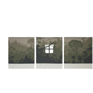 Lifetime Spielvorhang  Panda Paradise ¦ grün ¦ Maße (cm): B: 77 H: 89