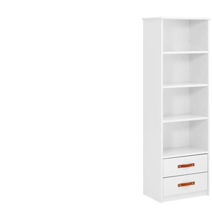 Lifetime Standregal - weiß - Materialmix - 53 cm - 160 cm - cm 36,5 | Möbel Kraft
