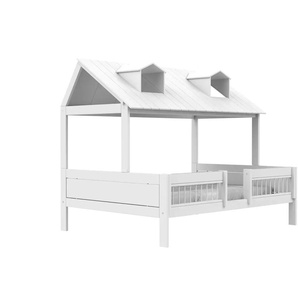 Lifetime Hausbett140cm  Beach House ¦ weiß ¦ Maße (cm): B: 211 H: 177 T: 102.0