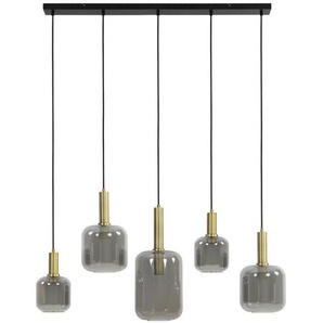 Light & Living Hängeleuchte, Bronze, Glas, 22x32x110 cm, Lampen & Leuchten, Innenbeleuchtung, Hängelampen, Esstischlampen