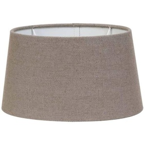Light&living - lampenschirm - Livigno - braun - textil - E27 -
