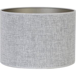 Light & Living - lampenschirm - Saverna - grau - textil - Ø 40cm
