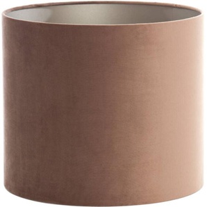 Light&living - lampenschirm - Velours - braun - textil - ø 35cm