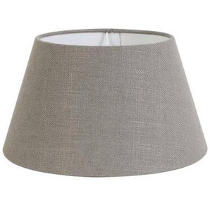 Light & Living Leuchtenschirm , Braun , Textil , rund , E27 , 35x25 cm , Lampen & Leuchten, Innenbeleuchtung, Lampenschirme