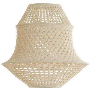 Light & Living Leuchtenschirm , Natur , Textil , 40 cm , Lampen & Leuchten, Innenbeleuchtung, Lampenschirme