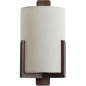 Light&living - wandleuchte - Litto - braun - holz - E27 -