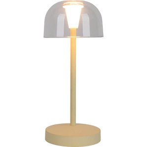 Light & More LED Akku-Tischleuchte Gomba gelb dimmbar GLO773400309