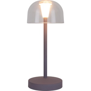 Light & More LED Akku-Tischleuchte Gomba violett dimmbar GLO773400312