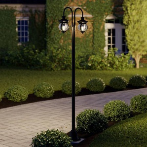 Lindby Außenleuchte Farley, 215 cm, 2-flammig, IP44, E27 9630095