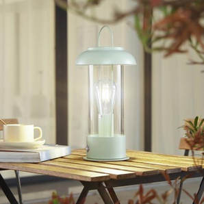 Lindby LED-Akkutischleuchte Yvette, grün, IP44, Touchdimmer 10019857