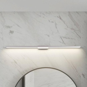 Lindby LED-Bad- und Spiegelleuchte Alenia, 120cm, IP44, grau 10032529