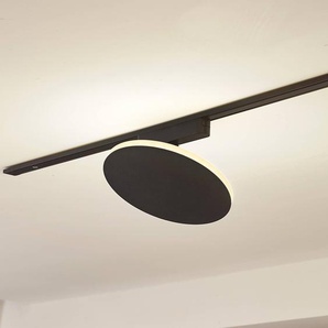 Lindby LED-Schienenlampe Lumaro, schwarz, Alu, 48V, dimmbar 10027094