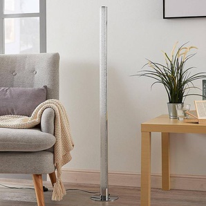 Lindby LED-Stehlampe Hadis, RGB, Fernbedienung, weiß, 120 cm 9621743