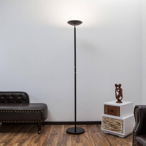 Lindby LED-Stehlampe Malea, schwarz, Metall, dimmbar, 180 cm F20824BK.FR
