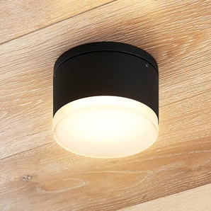 Lindby Mathea LED-Außen-Deckenleuchte, Zylinder 9915003