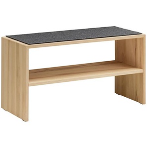 Linea Natura Garderobenbank , Buche , Holz , Kernbuche , massiv , 88x46x37 cm , in verschiedenen Holzarten erhältlich , Holzmöbel, Garderoben Holz, Garderobenbänke Holz