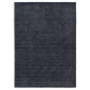 Linea Natura Handwebteppich Barolo, Blau, Textil, rechteckig, 170 cm, für Fußbodenheizung geeignet, antistatisch, pflegeleicht, Teppiche & Böden, Teppiche, Moderne Teppiche