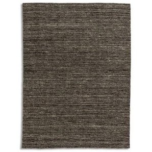 Linea Natura Handwebteppich Martina, Braun, Grau, Textil, rechteckig, 90 cm, für Fußbodenheizung geeignet, antistatisch, pflegeleicht, Teppiche & Böden, Teppiche, Moderne Teppiche