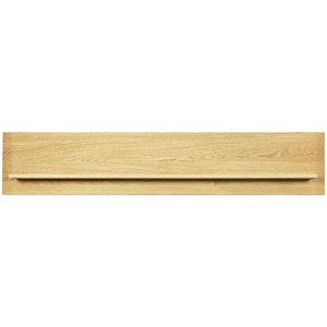 Linea Natura Wandboard, Eiche, Holz, Eiche, massiv, 165x32x20 cm, Wohnzimmer, Regale, Wandboards