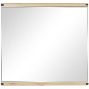 Linea Natura Wandspiegel , Eiche Artisan , Glas , rechteckig , 85x80x3 cm , Garderobe, Garderobenspiegel, Garderobenspiegel