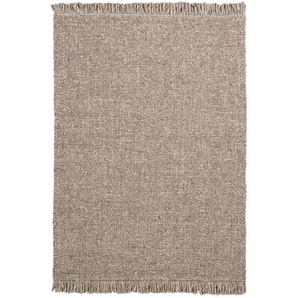 Linea Natura Webteppich, Taupe, Textil, Uni, rechteckig, 140 cm, Oeko-Tex® Standard 100, für Fußbodenheizung geeignet, in verschiedenen Größen erhältlich, Fasern thermofixiert (heatset), pflegeleicht, Teppiche & Böden, Teppiche, Moderne Teppiche