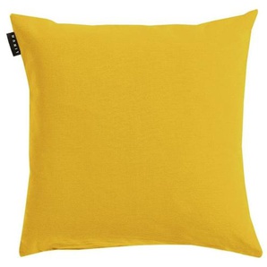 Linum Annabell Kissenhülle - mustard yellow E97 - 40x40 cm