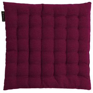 Linum Pepper Sitzkissen - violettrot D57 - 40x40x3 cm