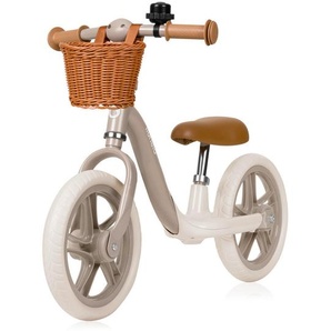 Lionelo Laufrad Alex Plus, Beige, Metall, Kunststoff, 39 cm, formschön, Outdoor Spielzeug, Kinderfahrzeuge, Laufräder