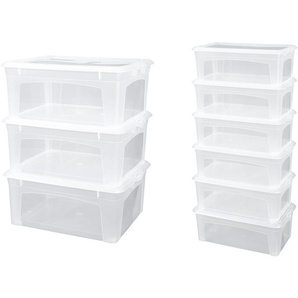 LIVARNO home Aufbewahrungsboxen-Set, mit Deckel