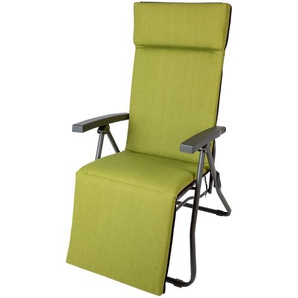 LIVARNO home Relaxsessel mit Auflage, grün/anthrazit