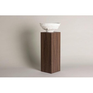 Livetastic Beistelltisch, Braun, Holzwerkstoff, rund, eckig, 23x65x23 cm, Wohnzimmer, Wohnzimmertische, Beistelltische