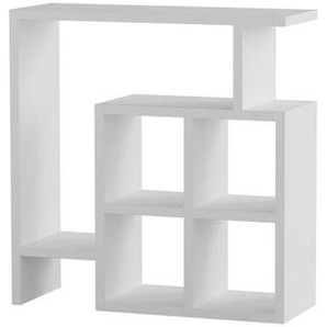 Livetastic Beistelltisch, Weiß, Holzwerkstoff, 20x57x55 cm, Wohnzimmer, Wohnzimmertische, Beistelltische