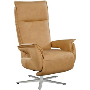 Livetastic Fernsehsessel , Gelb , Textil , 77x116x80 cm , Relaxfunktion, Netzbetrieb , Wohnzimmer, Sessel, Fernsehsessel