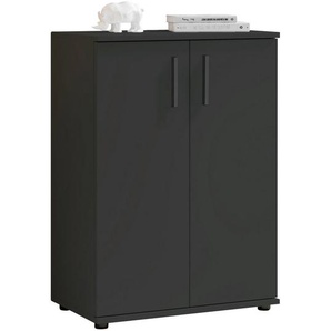 Livetastic Kommode, Anthrazit, Holzwerkstoff, 1 Fächer, 60x84x35 cm, Typenauswahl, Wohnzimmer, Kommoden & Sideboards, Kommoden