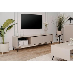 Livetastic Lowboard, Holzwerkstoff, 175x50x38 cm, Wohnzimmer, Wohnwände, Lowboards
