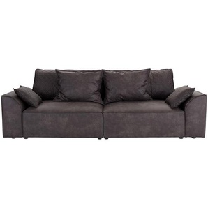 Livetastic Megasofa , Grau , Textil , 3-Sitzer , Füllung: Schaumstoff , 270x87x112 cm , Wohnzimmer, Sofas & Couches, Sofas, Bigsofas