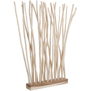 Livetastic Raumteiler, Natur, Holz, Teakholz,Suar Holz, massiv, 100x180x20 cm, Wohnzimmer, Raumteiler & Paravents, Raumteiler