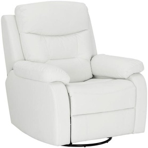 Livetastic Relaxsessel, Weiß, Textil, 90x102x76 cm, Wippfunktion, Wohnzimmer, Sessel, Relaxsessel