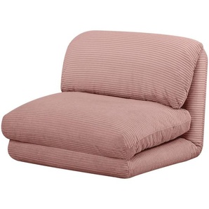 Livetastic Schlafsessel Elysia, Altrosa, Textil, 82x58x78 cm, Bsci, Liegefunktion, Wohnzimmer, Sessel, Schlafsessel