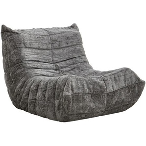 Livetastic Schlafsessel, Grau, Textil, 82x70x105 cm, Wohnzimmer, Sessel, Schlafsessel
