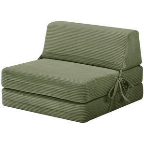 Livetastic Schlafsessel, Olivgrün, Textil, 74x58x80 cm, Bsci, Wohnzimmer, Sessel, Schlafsessel