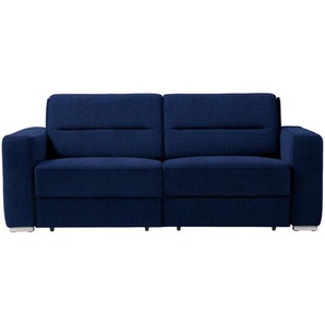 Livetastic Schlafsofa , Dunkelblau , Textil , Uni , 2-Sitzer , 202x86x92 cm , Austria Gütezeichen, AZO-frei, Made in Austria , Stoffauswahl, Schlafen auf Sitzhöhe, einzeln ausziehbar, Bettfunktion erhältlich , Kinder & Jugendmöbel, Jugendmöbel,